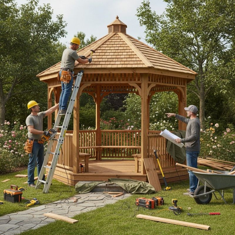 Planning And Permitting For Shed, Barn, And Gazebo Construction